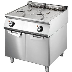 Friggitrice elettrica, capacità 2x 10 litri