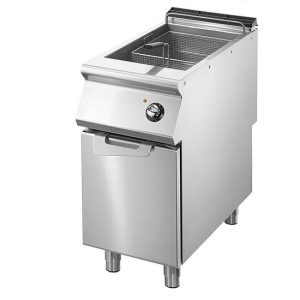 Friggitrice elettrica, capacità 1x 21 litri