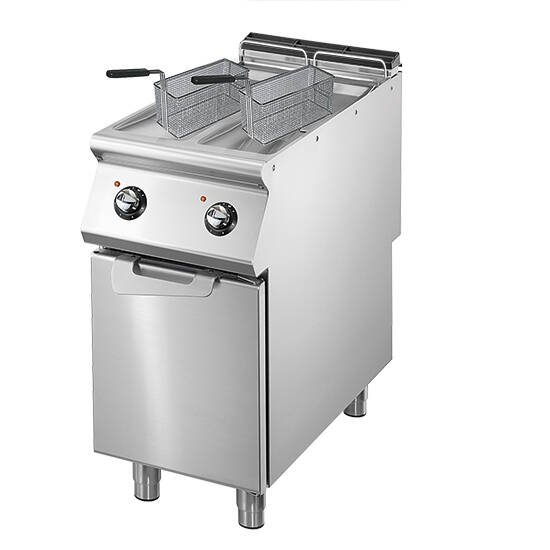 Friggitrice elettrica, capacità 2x 8 litri