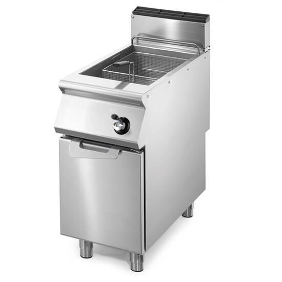 Friggitrice gas, capacità 1x 13 litri