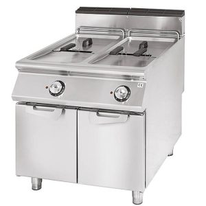 Friggitrice elettrica, capacità 2x 21 litri