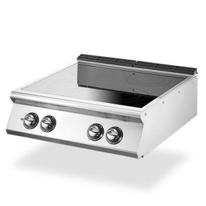 Cucina induzione, versione top, 4 zone di cottura, Ø280 mm