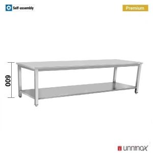 Work Table 700 Low Model, Height 600mm | 100x70xH60cm