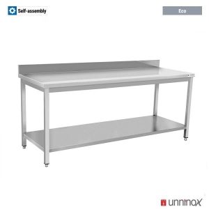WORKTABLE 600 + WITH UPSTAND | 1000x600xH850mm