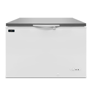 Freezer | Chest Freezer | 358L | White/Stainless Steel | -18°C to -25°C | Static Cooling