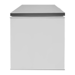 Freezer | Chest Freezer | 395L | White/Stainless Steel | -18°C to -25°C | Static Cooling