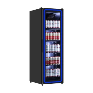Glass Door Refrigerators | Refrigerator 1 Glass Door – 395L – Blue LED Light