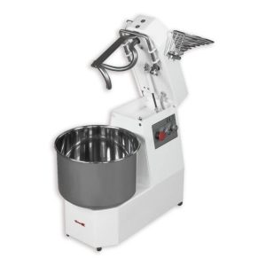 Impastatrice a spirale SM30 - 25 kg impasto - 32 L - testa ribaltabile - 230 V - 1 velocità– su ruote