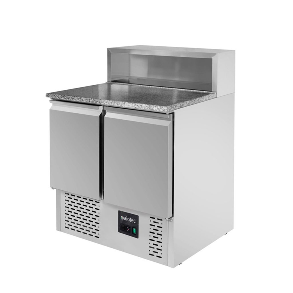 Pizza-Saladette / 2-fach – mit 2 Türen, 900 x 700 mm