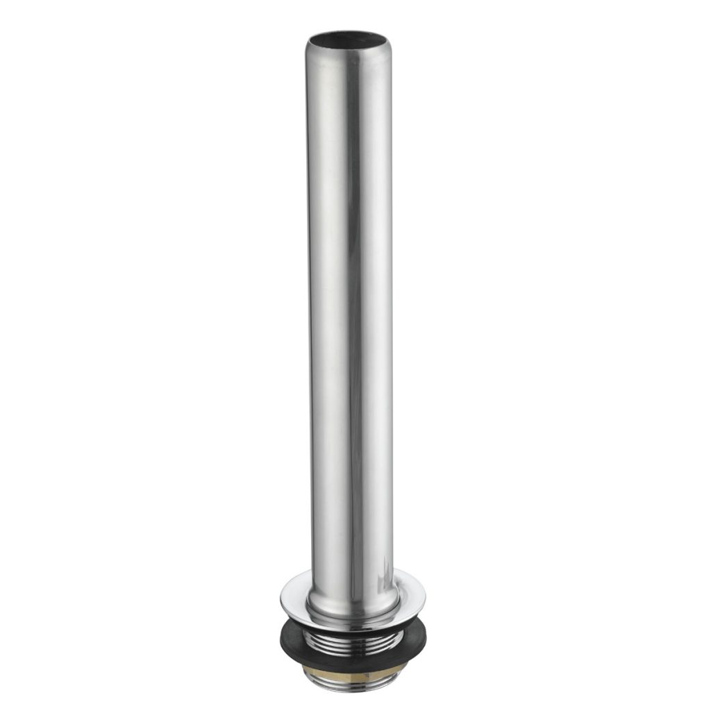 Stand-/Überlaufrohr für Spültische 300mm, 48 x 48 mm