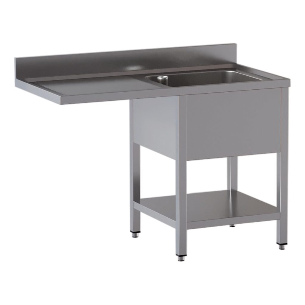 TOPLINE Spülcenter / 1 Becken rechts, 1200 x 700 mm