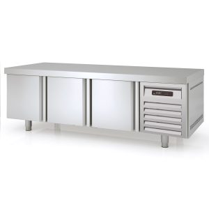 TOPLINE Unterbaukühltisch / 3-fach GN 1/1 mit 3 Türen, 1795 x 700 mm