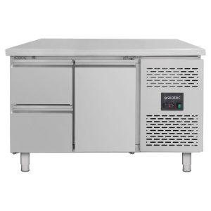 Kühltisch / 1 Tür & 2 Schubladen – Monoblock, 1360 x 700 mm