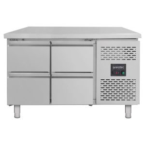 Kühltisch / 4 Schubladen – Monoblock, 1360 x 700 mm