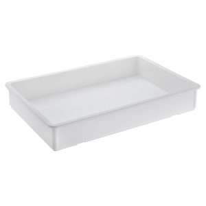 6er Set Pizzateigbox 600×400 “weiß”