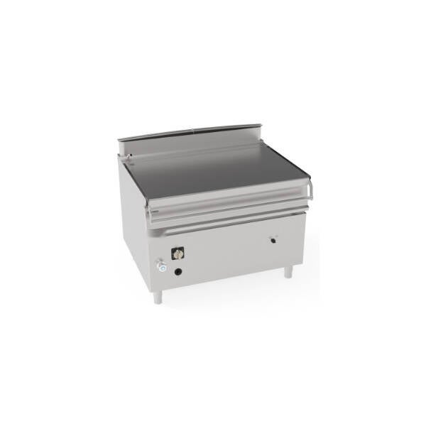 RASIERA 120LT GAS BASCULANTE CON VASCA IN ACCIAIO INOX AISI 304 FREESTANDING SU VANO CHIUSO – SOLLEVAMENTO MOTORIZZATO