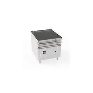 BRASIERA 80LT ELETTRICA BASCULANTE CON VASCA IN ACCIAIO INOX AISI 304 FREESTANDING SU VANO CHIUSO – SOLLEVAMENTO MOTORIZZATO