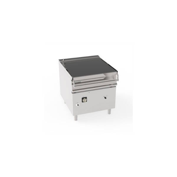 BRASIERA 80LT ELETTRICA BASCULANTE CON VASCA IN ACCIAIO INOX AISI 304 FREESTANDING SU VANO CHIUSO – SOLLEVAMENTO MOTORIZZATO