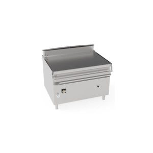 BRASIERA 120LT ELETTRICA BASCULANTE CON VASCA IN ACCIAIO INOX AISI 304 FREESTANDING SU VANO CHIUSO – SOLLEVAMENTO MOTORIZZATO