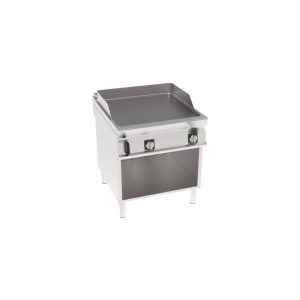 FRY-TOP ELETTRICO PIASTRA LISCIA FREESTANDING SU VANO APERTO