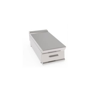 PIANO NEUTRO TOP CON CASSETTO GN1/1 TECNO90 DIM. CM 40X90X28H TECNO90 WORKTOP WITH DRAWER (GN1/1) - DIM. CM 40X90X28H