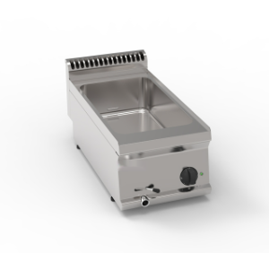 FRIGGITRICE ELETTRICA VASCA SINGOLA 8LT CON SCAMBIATORI DI CALORE IN VASCA TOP – CESTELLI E COPERCHI INCLUSI