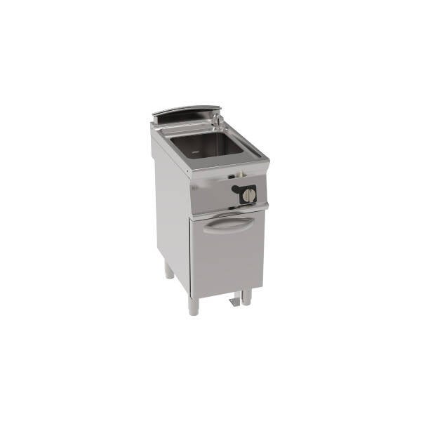 CUOCIPASTA GAS VASCA SINGOLA 24LT GN2/3 FREESTANDING SU VANO CHIUSO – CESTELLI NON INCLUSI