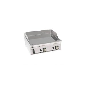 FRY-TOP GAS PIASTRA LISCIA CROMATA TOP