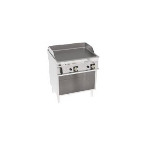 FRY-TOP GAS PIASTRA LISCIA FREESTANDING SU VANO APERTO