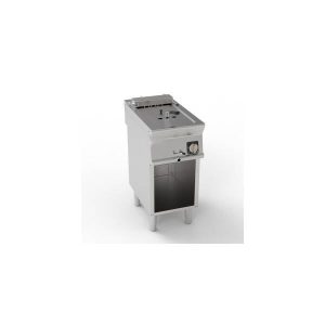 FRIGGITRICE ELETTRICA VASCA SINGOLA 8LT CON ELEMENTI RISCALDANTI IN VASCA BASCULANTI FREESTANDING SU VANO APERTO – CESTELLI E COPERCHI INCLUSI