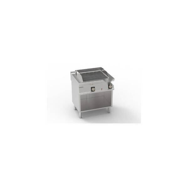 GRIGLIA ELETTRICA CON ACQUA PER COTTURA A CONTATTO FREESTANDING SU VANO APERTO