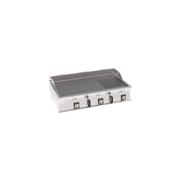 FRY-TOP ELETTRICO PIASTRA 1/3 RIGATA TOP