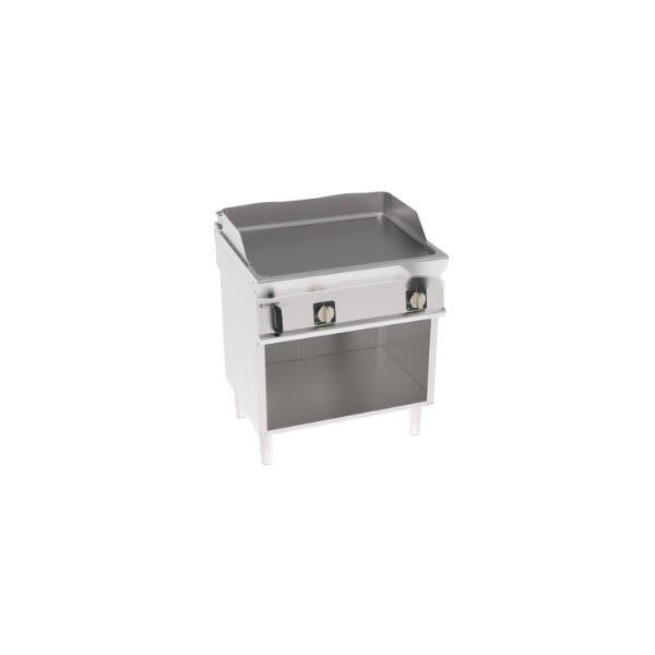 FRY-TOP ELETTRICO PIASTRA LISCIA FREESTANDING SU VANO APERTO