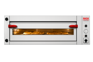 Forno Elettrico Pizzeria Professionale Manuale Singolo 9 Pizze Diametro 34 Cm H 15 Cm