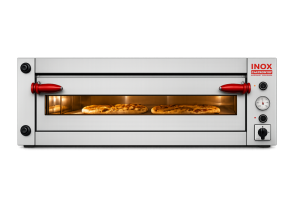 Forno Elettrico Pizzeria Professionale Manuale Singolo 6 Pizze Diametro 34 Cm H 15 Cm
