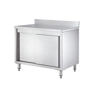 Armadio da lavoro EASYLINE / 2 porte scorrevoli e alzata posteriore, 1200 x 700 mm
