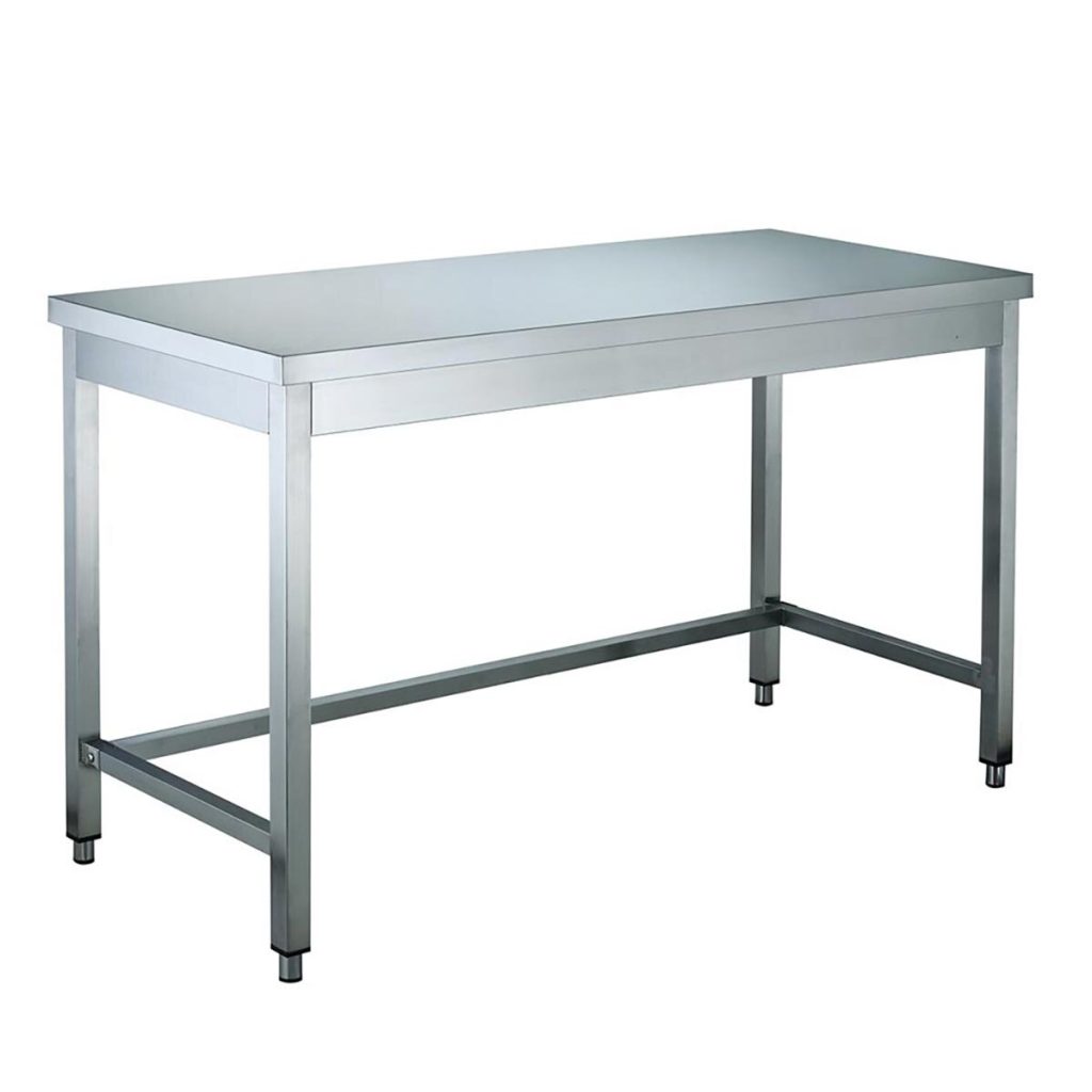 Tavolo da lavoro EASYLINE / accessibile da sotto, 800 x 600 mm
