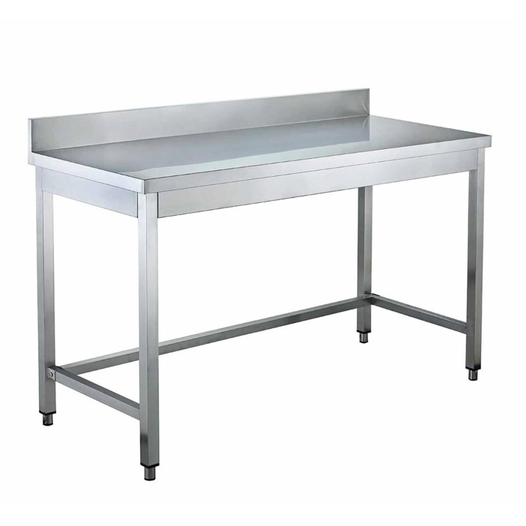 Arbeitstisch / unterfahrbar mit Aufkantung, 700 x 600 mm