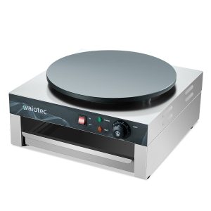 Crêpe maker elettrico 1 piastra, 450 x 500 mm