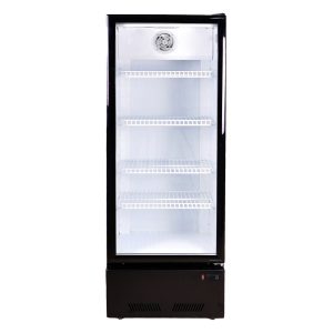 Frigorifero espositore bevande 290 litri “nero”, 600 x 570 mm