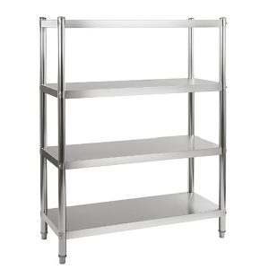 Scaffale di stoccaggio EASYLINE / 4 ripiani – altezza 180 cm, 1200 x 500 mm