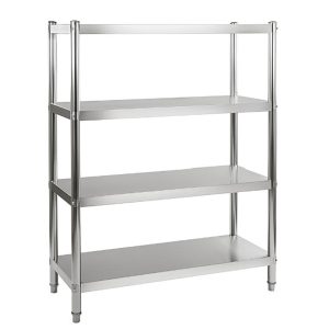 Scaffale di stoccaggio EASYLINE / 4 ripiani – altezza 180 cm, 1800 x 500 mm