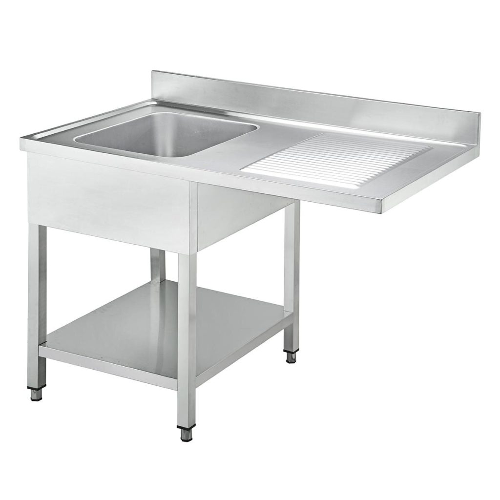 Centro lavaggio EASYLINE / 1 vasca a sinistra, 1200 x 700 mm