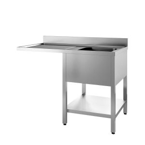 Centro lavaggio EASYLINE / 1 vasca a destra, 1200 x 700 mm