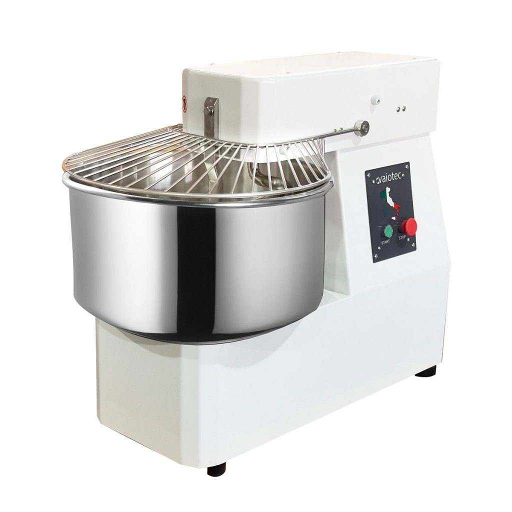 Impastatrice a vasca fissa – 40 Litri / 400 Volt / 2 Velocità, 878 x 480 mm