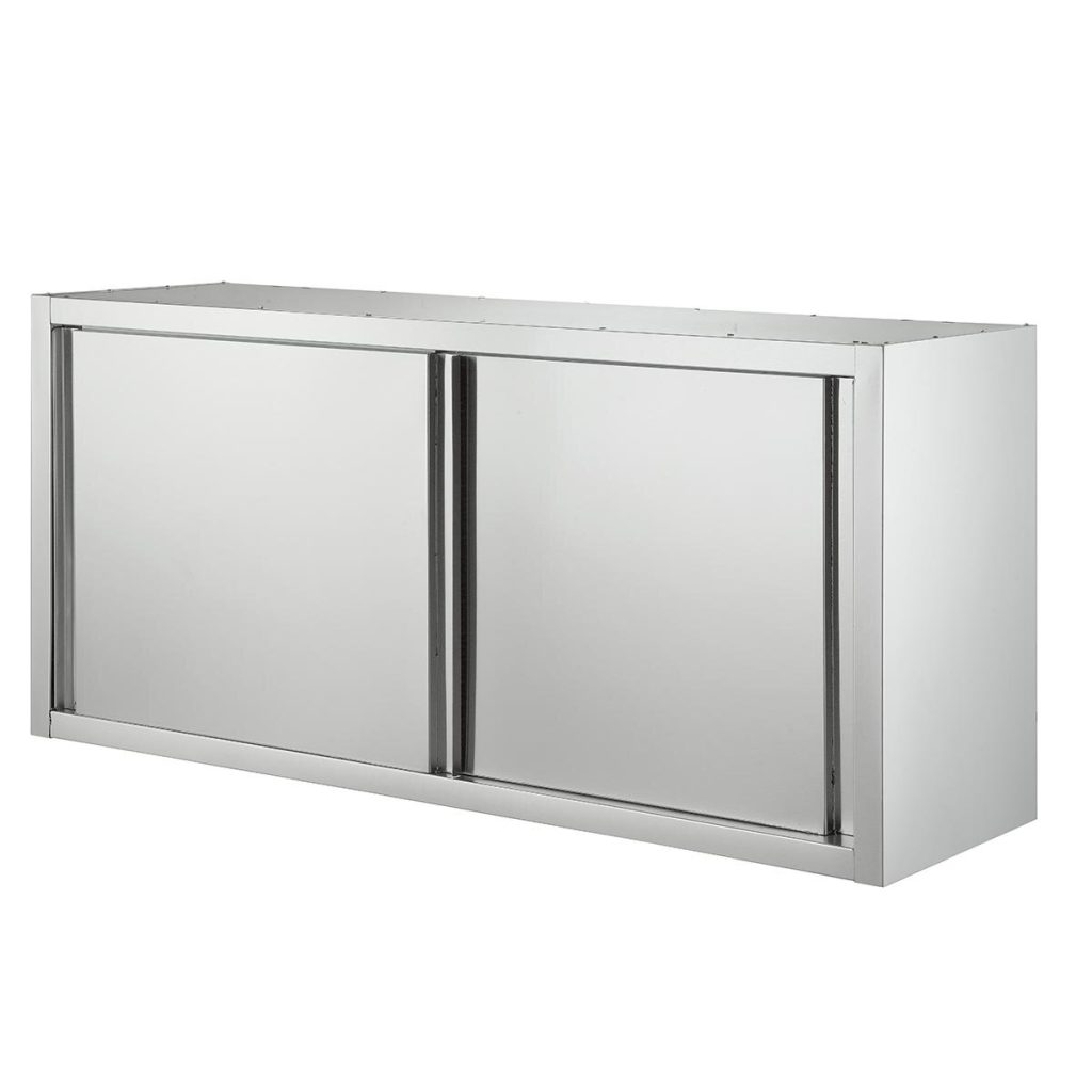 Pensile a parete EASYLINE con 2 porte scorrevoli, 1600 x 400 mm