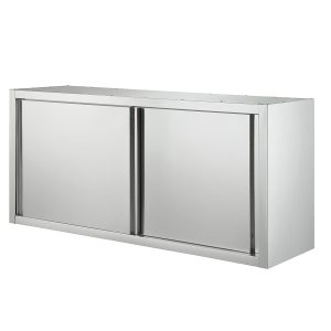 Pensile a parete EASYLINE con 2 porte scorrevoli, 2000 x 400 mm