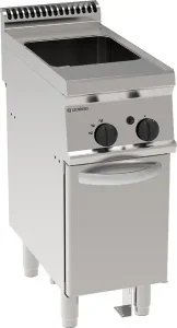 Cuocipasta gas vasca singola 23lt GN2/3 freestanding su vano chiuso – cestelli non inclusi