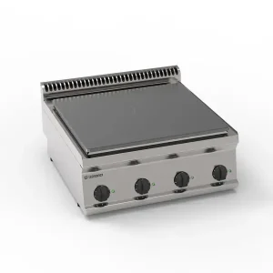 Piano cottura elettrico tutta piastra top
