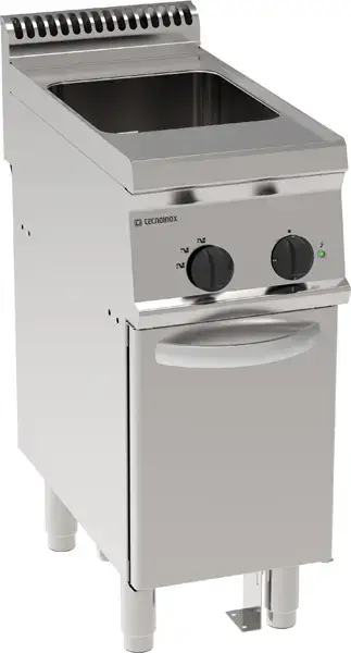 Cuocipasta elettrico vasca singola 23lt GN2/3 freestanding su vano chiuso – cestelli non inclusi